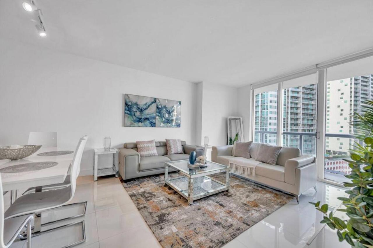 Modern 1 Bed Icon Brickell With Amazing Views Appartement Miami Buitenkant foto