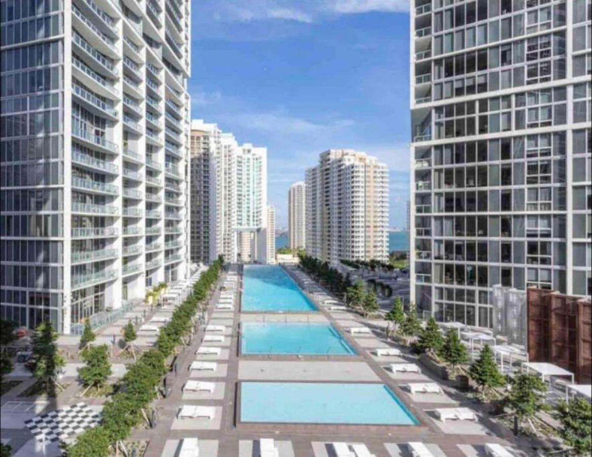 Modern 1 Bed Icon Brickell With Amazing Views Appartement Miami Buitenkant foto