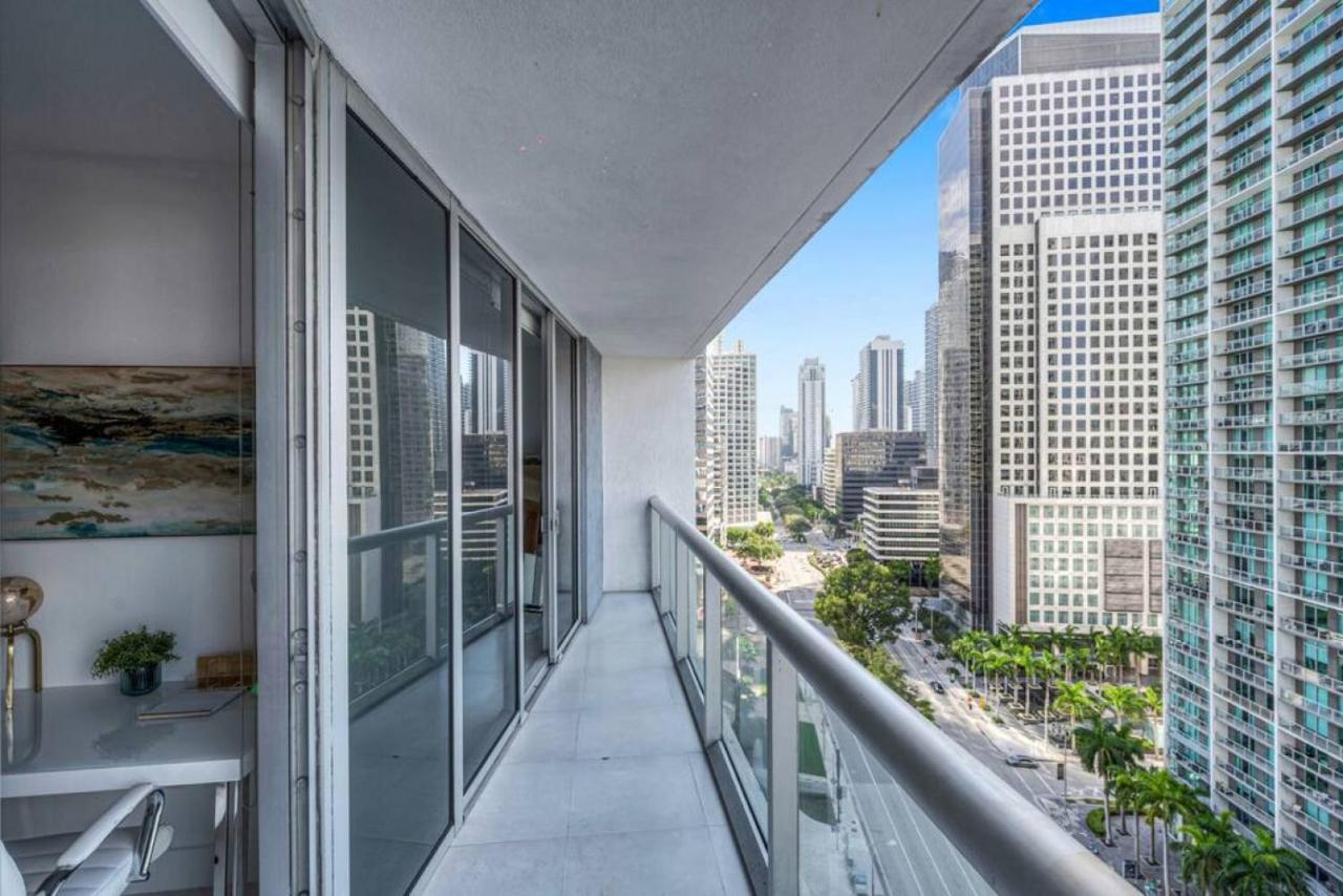 Modern 1 Bed Icon Brickell With Amazing Views Appartement Miami Buitenkant foto