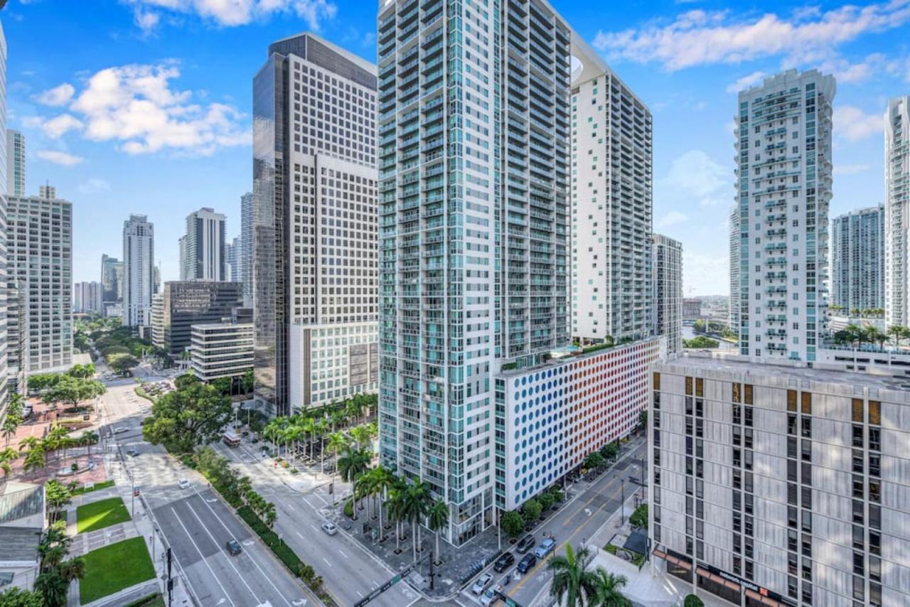 Modern 1 Bed Icon Brickell With Amazing Views Appartement Miami Buitenkant foto